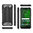 Military Defender Shockproof Case for Motorola Moto G6 Plus - Black